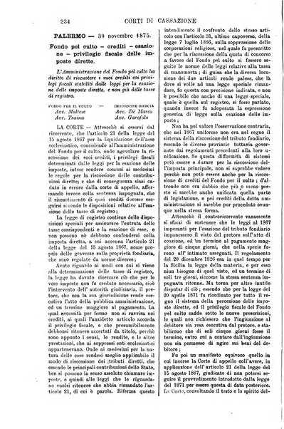 Annali della giurisprudenza italiana raccolta generale delle decisioni delle Corti di cassazione e d'appello in materia civile, criminale, commerciale, di diritto pubblico e amministrativo, e di procedura civile e penale