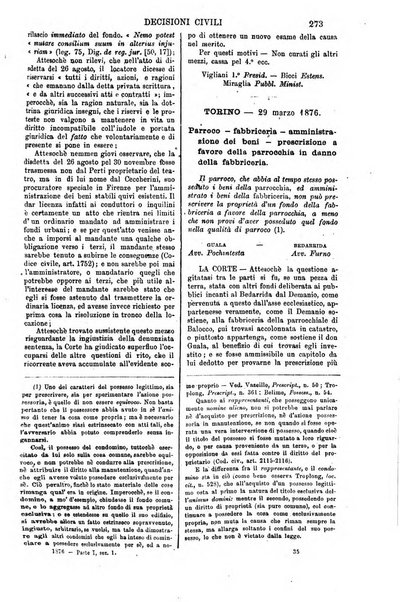 Annali della giurisprudenza italiana raccolta generale delle decisioni delle Corti di cassazione e d'appello in materia civile, criminale, commerciale, di diritto pubblico e amministrativo, e di procedura civile e penale