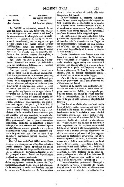 Annali della giurisprudenza italiana raccolta generale delle decisioni delle Corti di cassazione e d'appello in materia civile, criminale, commerciale, di diritto pubblico e amministrativo, e di procedura civile e penale