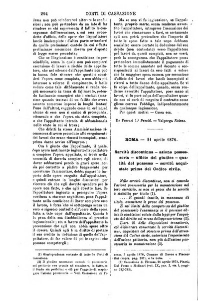 Annali della giurisprudenza italiana raccolta generale delle decisioni delle Corti di cassazione e d'appello in materia civile, criminale, commerciale, di diritto pubblico e amministrativo, e di procedura civile e penale