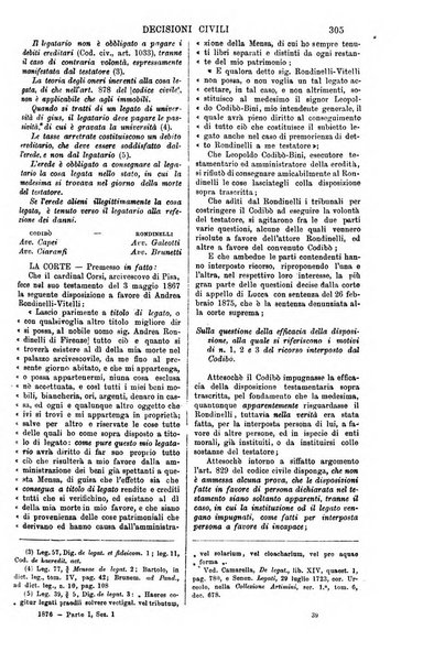 Annali della giurisprudenza italiana raccolta generale delle decisioni delle Corti di cassazione e d'appello in materia civile, criminale, commerciale, di diritto pubblico e amministrativo, e di procedura civile e penale