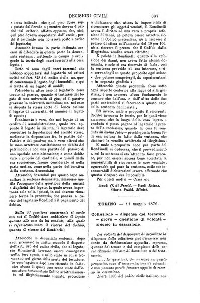 Annali della giurisprudenza italiana raccolta generale delle decisioni delle Corti di cassazione e d'appello in materia civile, criminale, commerciale, di diritto pubblico e amministrativo, e di procedura civile e penale