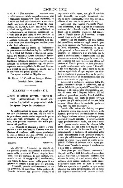 Annali della giurisprudenza italiana raccolta generale delle decisioni delle Corti di cassazione e d'appello in materia civile, criminale, commerciale, di diritto pubblico e amministrativo, e di procedura civile e penale