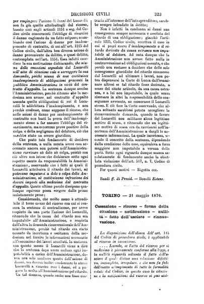 Annali della giurisprudenza italiana raccolta generale delle decisioni delle Corti di cassazione e d'appello in materia civile, criminale, commerciale, di diritto pubblico e amministrativo, e di procedura civile e penale