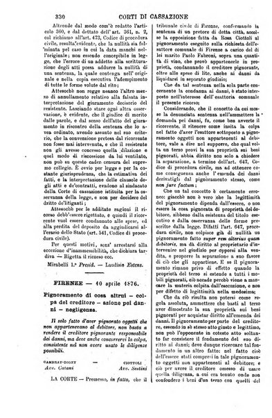 Annali della giurisprudenza italiana raccolta generale delle decisioni delle Corti di cassazione e d'appello in materia civile, criminale, commerciale, di diritto pubblico e amministrativo, e di procedura civile e penale