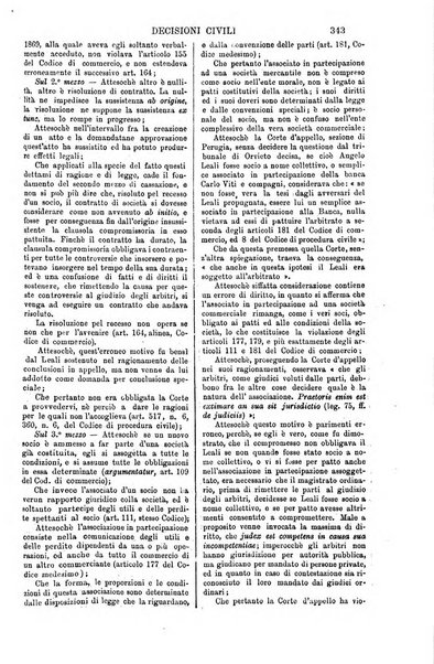 Annali della giurisprudenza italiana raccolta generale delle decisioni delle Corti di cassazione e d'appello in materia civile, criminale, commerciale, di diritto pubblico e amministrativo, e di procedura civile e penale