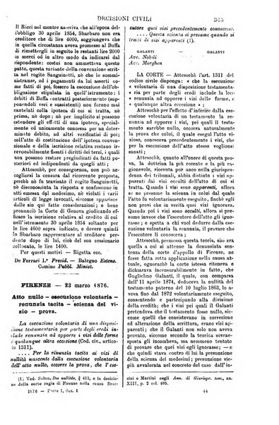 Annali della giurisprudenza italiana raccolta generale delle decisioni delle Corti di cassazione e d'appello in materia civile, criminale, commerciale, di diritto pubblico e amministrativo, e di procedura civile e penale