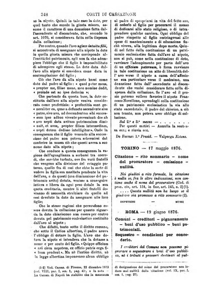 Annali della giurisprudenza italiana raccolta generale delle decisioni delle Corti di cassazione e d'appello in materia civile, criminale, commerciale, di diritto pubblico e amministrativo, e di procedura civile e penale