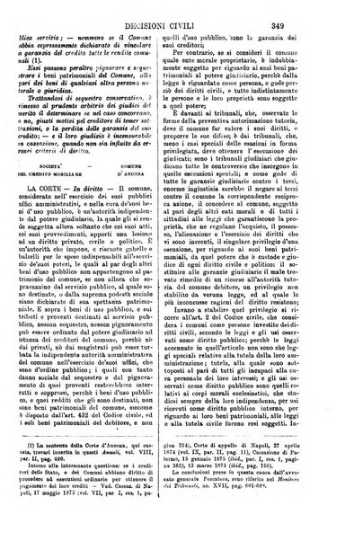 Annali della giurisprudenza italiana raccolta generale delle decisioni delle Corti di cassazione e d'appello in materia civile, criminale, commerciale, di diritto pubblico e amministrativo, e di procedura civile e penale