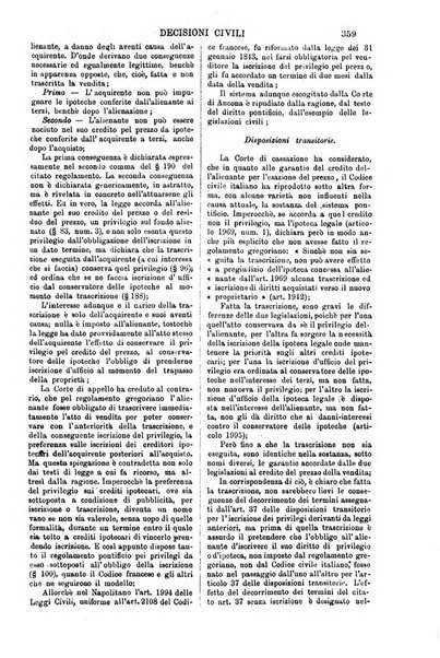 Annali della giurisprudenza italiana raccolta generale delle decisioni delle Corti di cassazione e d'appello in materia civile, criminale, commerciale, di diritto pubblico e amministrativo, e di procedura civile e penale