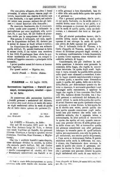 Annali della giurisprudenza italiana raccolta generale delle decisioni delle Corti di cassazione e d'appello in materia civile, criminale, commerciale, di diritto pubblico e amministrativo, e di procedura civile e penale