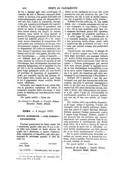 Annali della giurisprudenza italiana raccolta generale delle decisioni delle Corti di cassazione e d'appello in materia civile, criminale, commerciale, di diritto pubblico e amministrativo, e di procedura civile e penale