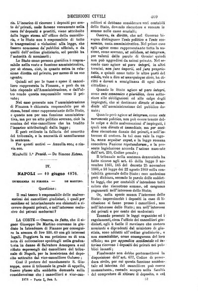 Annali della giurisprudenza italiana raccolta generale delle decisioni delle Corti di cassazione e d'appello in materia civile, criminale, commerciale, di diritto pubblico e amministrativo, e di procedura civile e penale