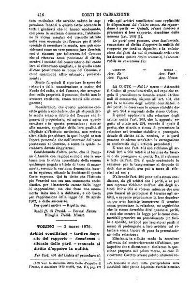 Annali della giurisprudenza italiana raccolta generale delle decisioni delle Corti di cassazione e d'appello in materia civile, criminale, commerciale, di diritto pubblico e amministrativo, e di procedura civile e penale