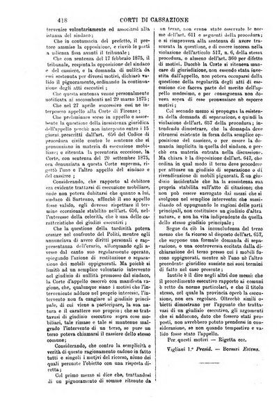 Annali della giurisprudenza italiana raccolta generale delle decisioni delle Corti di cassazione e d'appello in materia civile, criminale, commerciale, di diritto pubblico e amministrativo, e di procedura civile e penale