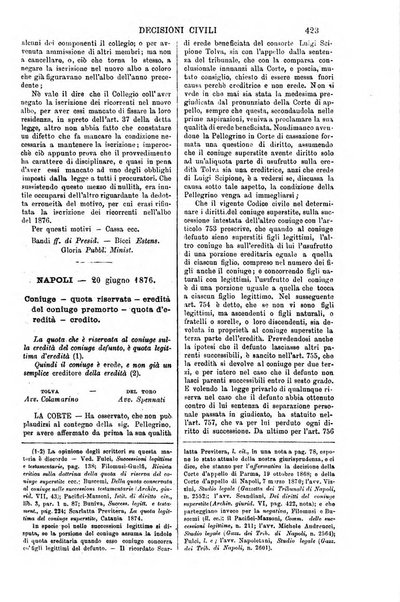 Annali della giurisprudenza italiana raccolta generale delle decisioni delle Corti di cassazione e d'appello in materia civile, criminale, commerciale, di diritto pubblico e amministrativo, e di procedura civile e penale