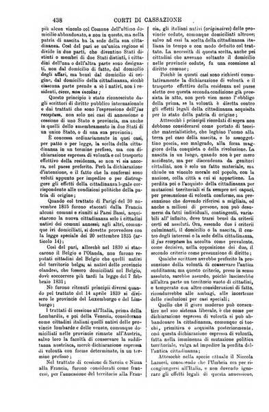 Annali della giurisprudenza italiana raccolta generale delle decisioni delle Corti di cassazione e d'appello in materia civile, criminale, commerciale, di diritto pubblico e amministrativo, e di procedura civile e penale