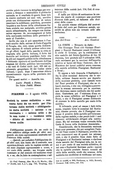 Annali della giurisprudenza italiana raccolta generale delle decisioni delle Corti di cassazione e d'appello in materia civile, criminale, commerciale, di diritto pubblico e amministrativo, e di procedura civile e penale