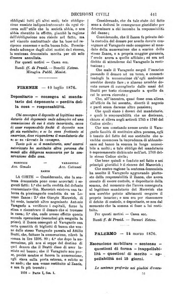 Annali della giurisprudenza italiana raccolta generale delle decisioni delle Corti di cassazione e d'appello in materia civile, criminale, commerciale, di diritto pubblico e amministrativo, e di procedura civile e penale