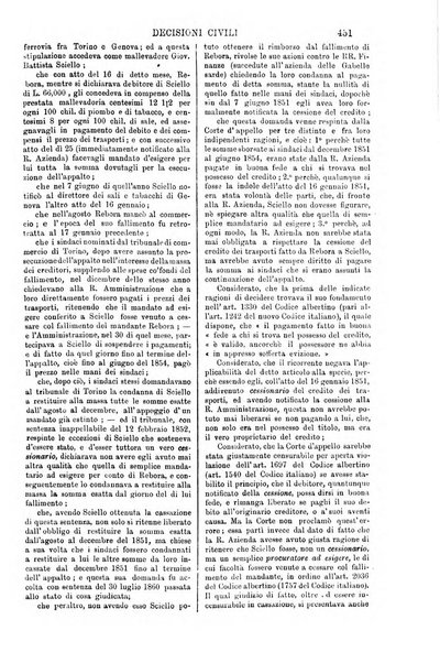 Annali della giurisprudenza italiana raccolta generale delle decisioni delle Corti di cassazione e d'appello in materia civile, criminale, commerciale, di diritto pubblico e amministrativo, e di procedura civile e penale