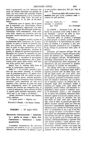 Annali della giurisprudenza italiana raccolta generale delle decisioni delle Corti di cassazione e d'appello in materia civile, criminale, commerciale, di diritto pubblico e amministrativo, e di procedura civile e penale