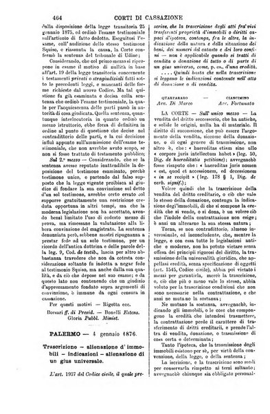 Annali della giurisprudenza italiana raccolta generale delle decisioni delle Corti di cassazione e d'appello in materia civile, criminale, commerciale, di diritto pubblico e amministrativo, e di procedura civile e penale