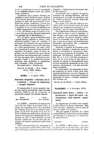 Annali della giurisprudenza italiana raccolta generale delle decisioni delle Corti di cassazione e d'appello in materia civile, criminale, commerciale, di diritto pubblico e amministrativo, e di procedura civile e penale