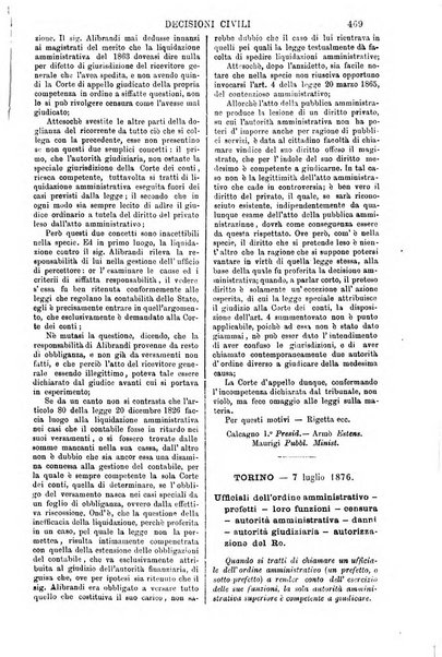 Annali della giurisprudenza italiana raccolta generale delle decisioni delle Corti di cassazione e d'appello in materia civile, criminale, commerciale, di diritto pubblico e amministrativo, e di procedura civile e penale