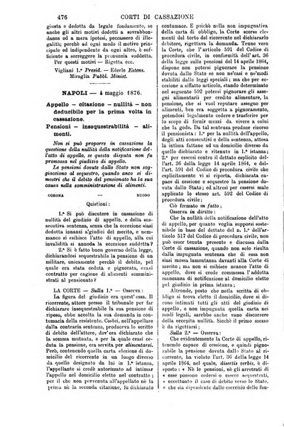 Annali della giurisprudenza italiana raccolta generale delle decisioni delle Corti di cassazione e d'appello in materia civile, criminale, commerciale, di diritto pubblico e amministrativo, e di procedura civile e penale