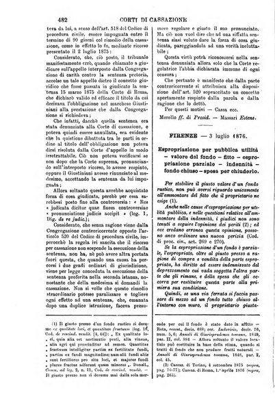 Annali della giurisprudenza italiana raccolta generale delle decisioni delle Corti di cassazione e d'appello in materia civile, criminale, commerciale, di diritto pubblico e amministrativo, e di procedura civile e penale