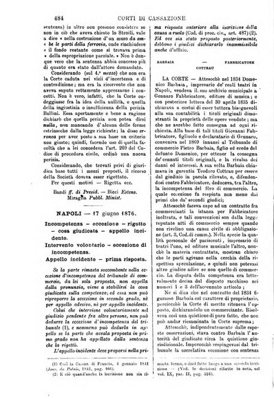 Annali della giurisprudenza italiana raccolta generale delle decisioni delle Corti di cassazione e d'appello in materia civile, criminale, commerciale, di diritto pubblico e amministrativo, e di procedura civile e penale