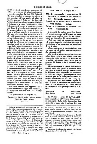 Annali della giurisprudenza italiana raccolta generale delle decisioni delle Corti di cassazione e d'appello in materia civile, criminale, commerciale, di diritto pubblico e amministrativo, e di procedura civile e penale