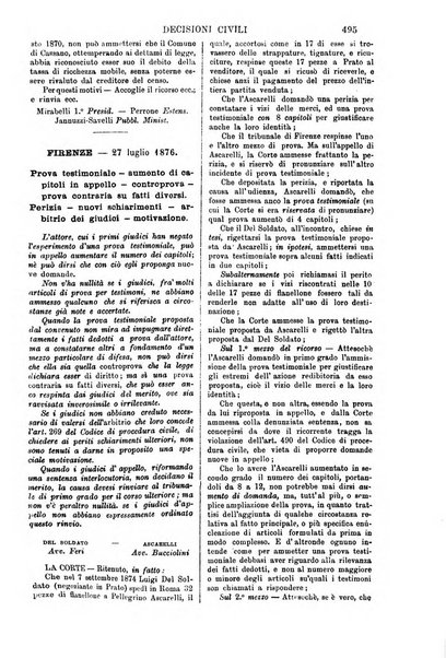 Annali della giurisprudenza italiana raccolta generale delle decisioni delle Corti di cassazione e d'appello in materia civile, criminale, commerciale, di diritto pubblico e amministrativo, e di procedura civile e penale