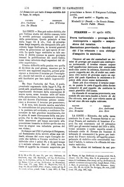 Annali della giurisprudenza italiana raccolta generale delle decisioni delle Corti di cassazione e d'appello in materia civile, criminale, commerciale, di diritto pubblico e amministrativo, e di procedura civile e penale