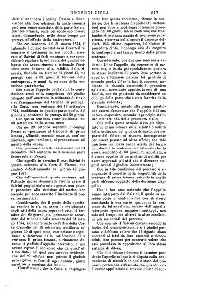 Annali della giurisprudenza italiana raccolta generale delle decisioni delle Corti di cassazione e d'appello in materia civile, criminale, commerciale, di diritto pubblico e amministrativo, e di procedura civile e penale