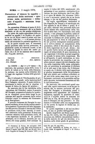 Annali della giurisprudenza italiana raccolta generale delle decisioni delle Corti di cassazione e d'appello in materia civile, criminale, commerciale, di diritto pubblico e amministrativo, e di procedura civile e penale