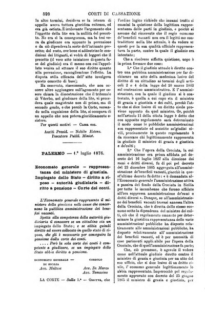 Annali della giurisprudenza italiana raccolta generale delle decisioni delle Corti di cassazione e d'appello in materia civile, criminale, commerciale, di diritto pubblico e amministrativo, e di procedura civile e penale