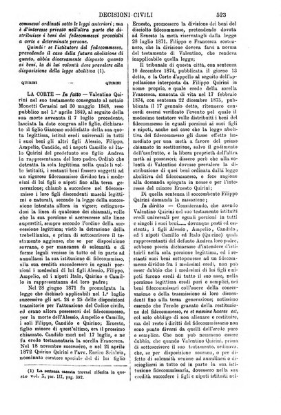 Annali della giurisprudenza italiana raccolta generale delle decisioni delle Corti di cassazione e d'appello in materia civile, criminale, commerciale, di diritto pubblico e amministrativo, e di procedura civile e penale