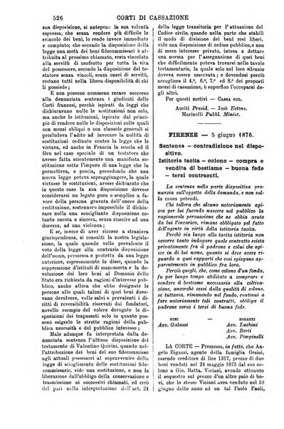 Annali della giurisprudenza italiana raccolta generale delle decisioni delle Corti di cassazione e d'appello in materia civile, criminale, commerciale, di diritto pubblico e amministrativo, e di procedura civile e penale