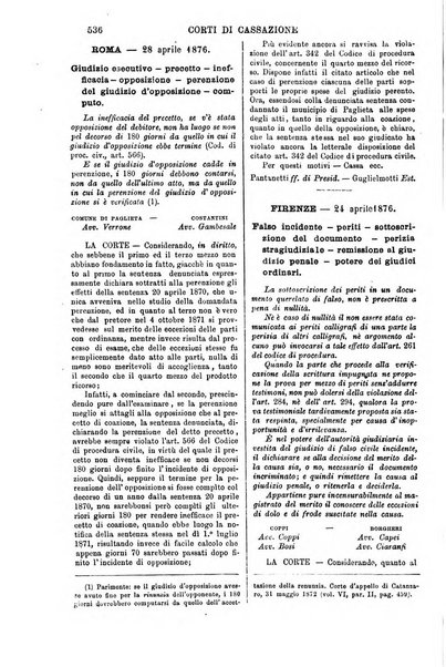 Annali della giurisprudenza italiana raccolta generale delle decisioni delle Corti di cassazione e d'appello in materia civile, criminale, commerciale, di diritto pubblico e amministrativo, e di procedura civile e penale