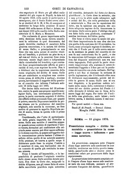 Annali della giurisprudenza italiana raccolta generale delle decisioni delle Corti di cassazione e d'appello in materia civile, criminale, commerciale, di diritto pubblico e amministrativo, e di procedura civile e penale