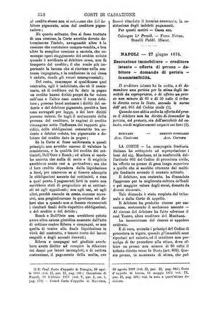 Annali della giurisprudenza italiana raccolta generale delle decisioni delle Corti di cassazione e d'appello in materia civile, criminale, commerciale, di diritto pubblico e amministrativo, e di procedura civile e penale