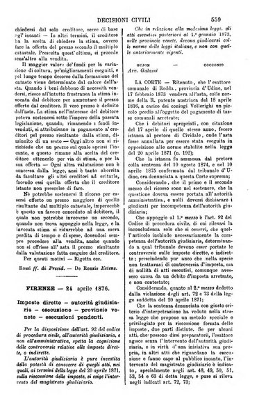 Annali della giurisprudenza italiana raccolta generale delle decisioni delle Corti di cassazione e d'appello in materia civile, criminale, commerciale, di diritto pubblico e amministrativo, e di procedura civile e penale