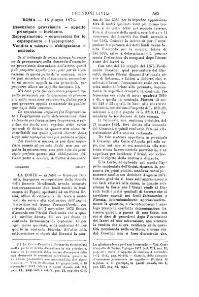 Annali della giurisprudenza italiana raccolta generale delle decisioni delle Corti di cassazione e d'appello in materia civile, criminale, commerciale, di diritto pubblico e amministrativo, e di procedura civile e penale