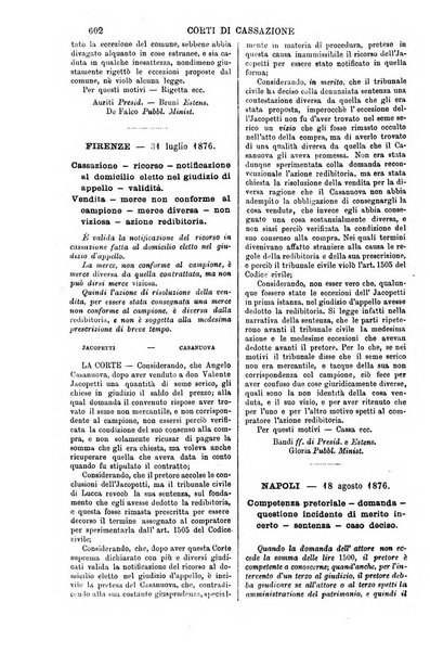 Annali della giurisprudenza italiana raccolta generale delle decisioni delle Corti di cassazione e d'appello in materia civile, criminale, commerciale, di diritto pubblico e amministrativo, e di procedura civile e penale