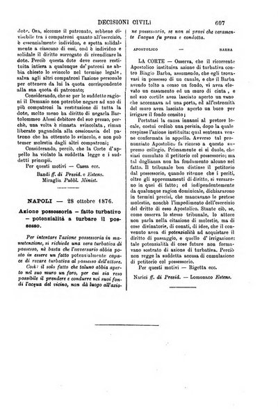 Annali della giurisprudenza italiana raccolta generale delle decisioni delle Corti di cassazione e d'appello in materia civile, criminale, commerciale, di diritto pubblico e amministrativo, e di procedura civile e penale