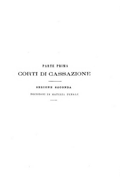 Annali della giurisprudenza italiana raccolta generale delle decisioni delle Corti di cassazione e d'appello in materia civile, criminale, commerciale, di diritto pubblico e amministrativo, e di procedura civile e penale