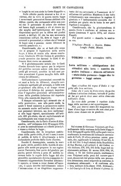 Annali della giurisprudenza italiana raccolta generale delle decisioni delle Corti di cassazione e d'appello in materia civile, criminale, commerciale, di diritto pubblico e amministrativo, e di procedura civile e penale