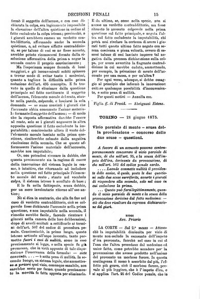 Annali della giurisprudenza italiana raccolta generale delle decisioni delle Corti di cassazione e d'appello in materia civile, criminale, commerciale, di diritto pubblico e amministrativo, e di procedura civile e penale