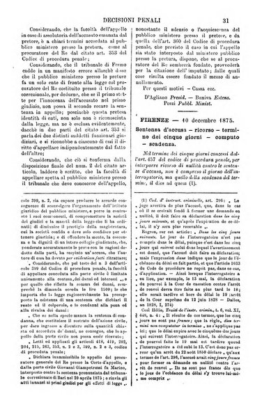 Annali della giurisprudenza italiana raccolta generale delle decisioni delle Corti di cassazione e d'appello in materia civile, criminale, commerciale, di diritto pubblico e amministrativo, e di procedura civile e penale